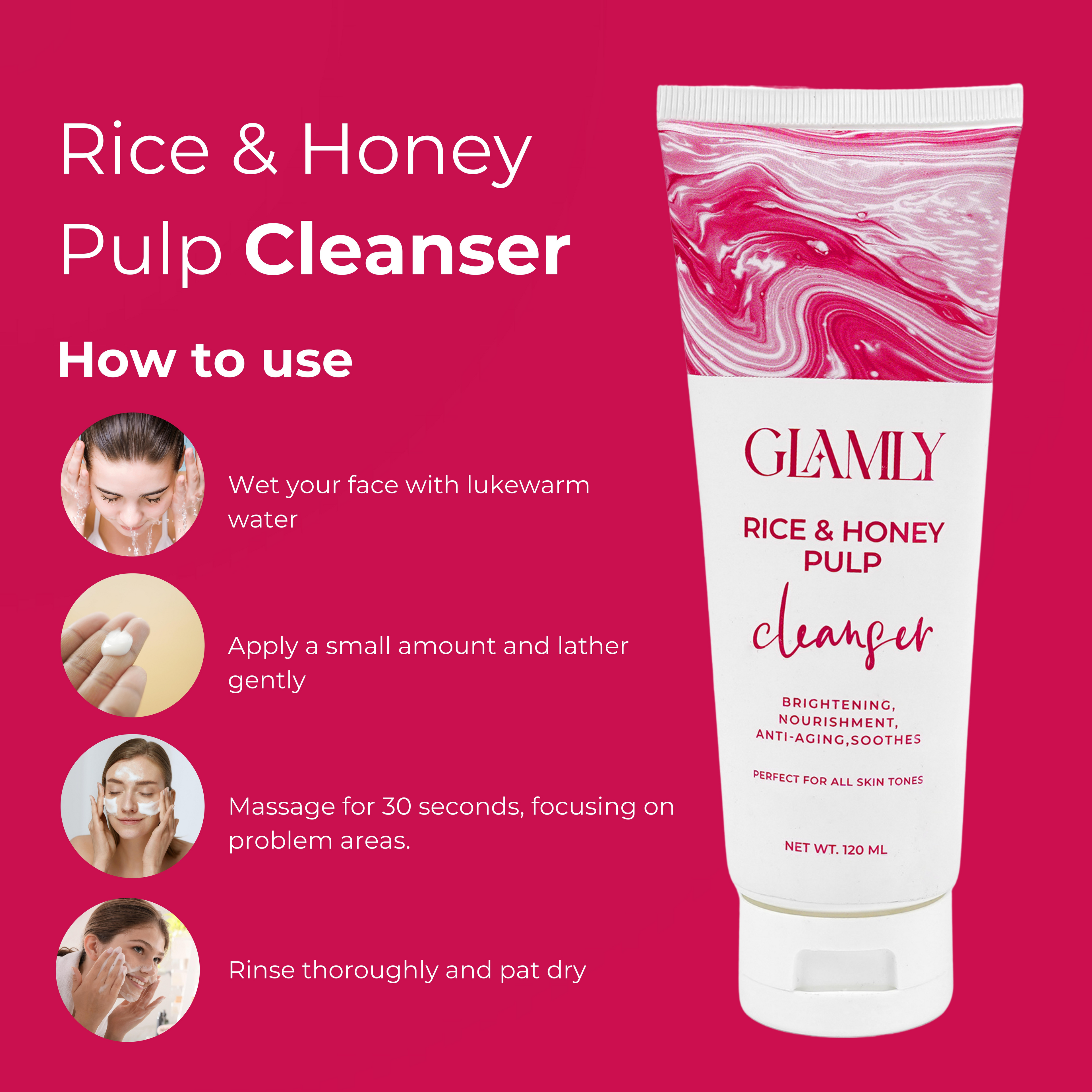 Rice and Honey Pulp Cleanser