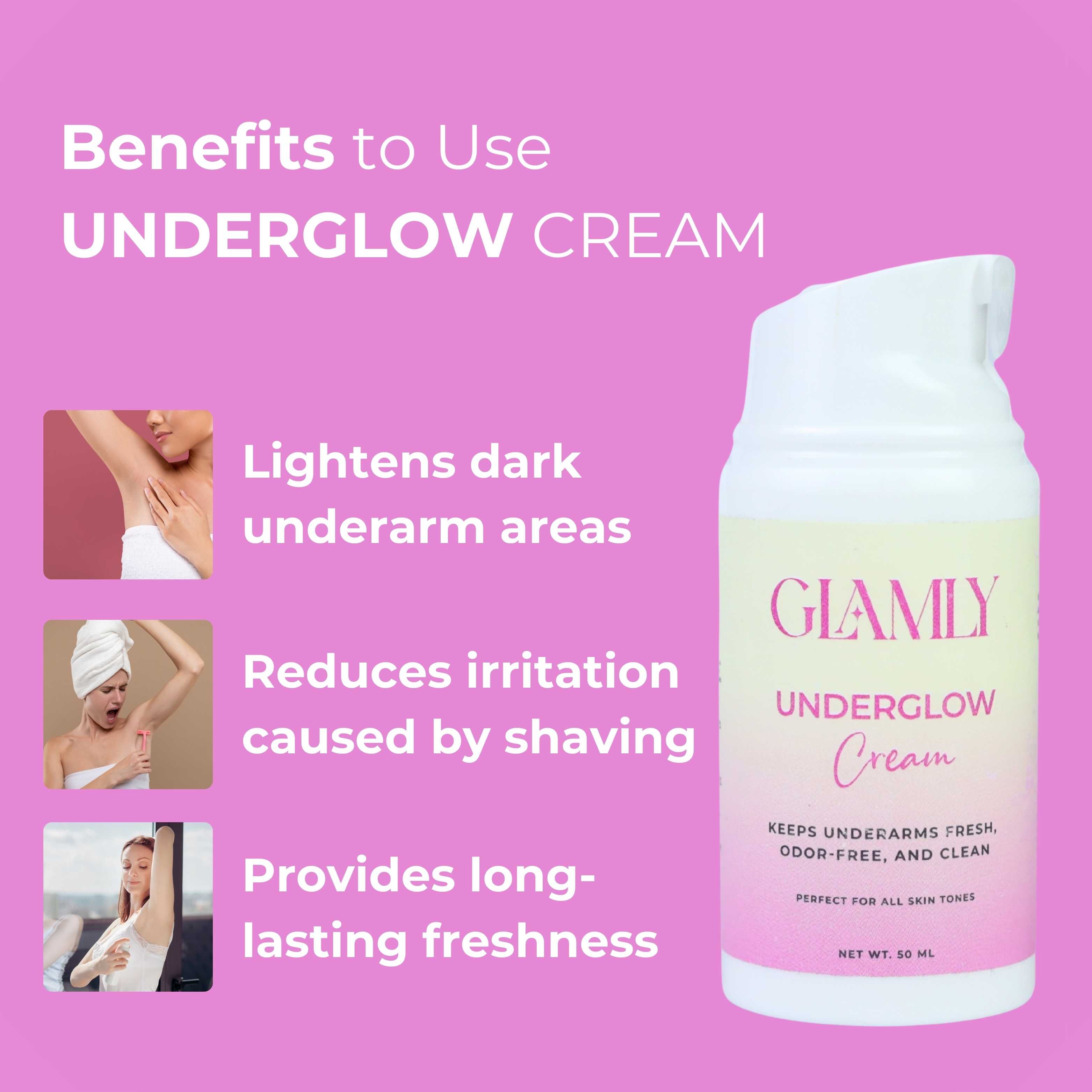 Pack of 2 Glamly Underglow Cream