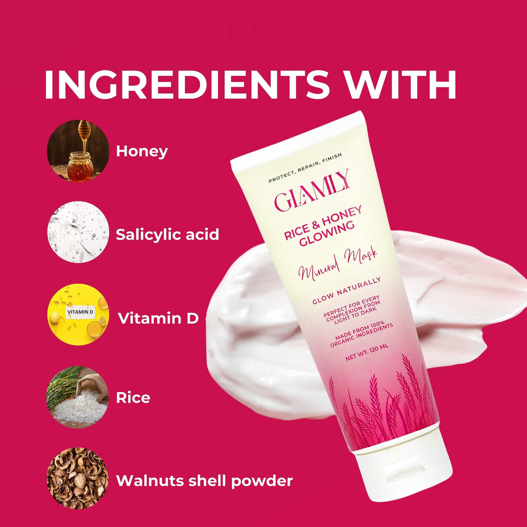 Rice and Honey Mineral Mask