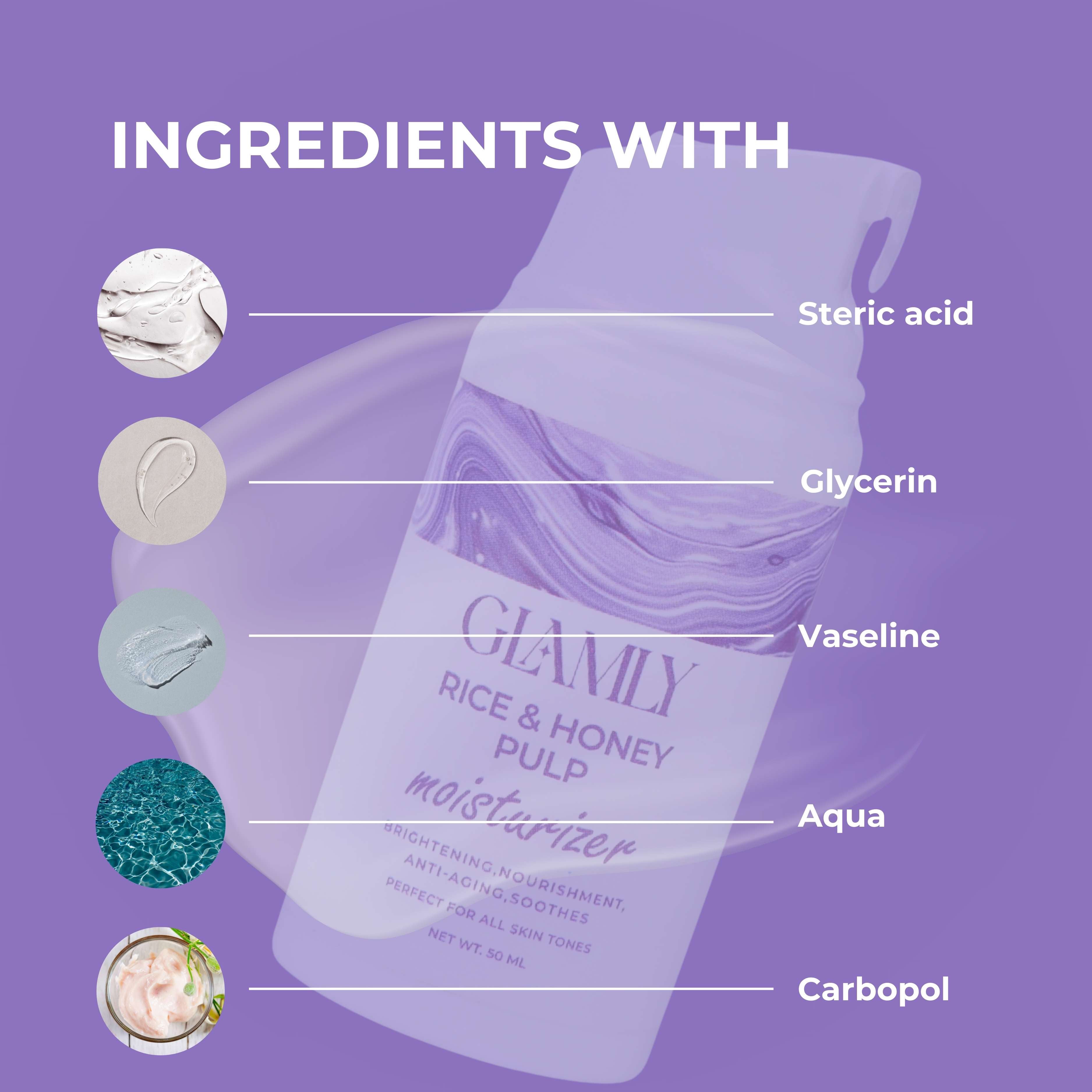 Rice and Honey Pulp Moisturizer