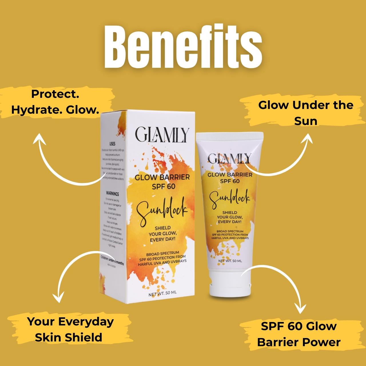 Sunblock Glow Barrier SPF 60