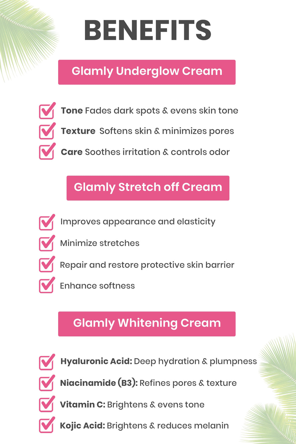 Glamly Body Care Trio